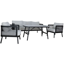  Rojaplast Edinburgh alumínium kerti étkező garnitúra kerti bútor