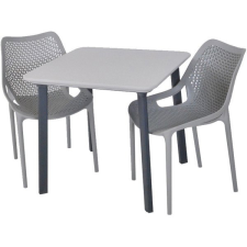 Rojaplast ITALIA BALCONY kerti asztal 1 + 2 kerti szék szett, BILROS kerti bútor