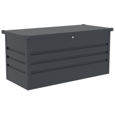  Rojaplast Max A fém kerti tároló doboz, 295 L – sötétszürke kerti tárolás