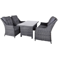 Rojaplast New York dining műrattan kerti bútor garnitúra kerti bútor
