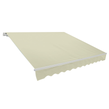  ROJAPLAST P4510 falra szerelhető napellenző – bézs – 3,95 x 2,5 m () kerti bútor