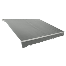  Rojaplast P4512 falra szerelhető napellenző - szürke - 3,95 x 2,5 m kerti bútor