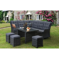 Rojaplast Rojaplast Houston exkluzív polyrattan kerti bútor garnitúra kerti bútor