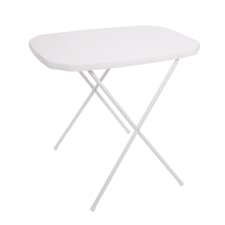 Rojaplast Rojaplast Kemping asztal 53 x 70 cm fehér kerti bútor