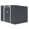  Rojaplast S2001C fém kerti ház, tároló, szürke - 261 x 181 x 176 cm