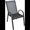 Rojaplast Sofie kerti karosszék, fém, fekete (YLTC-012)