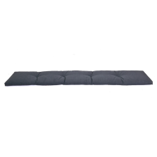 Rojaplast ülőpárna kültéri-beltéri padra 162x28 cm - sötétszürke kerti bútor