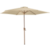 Rojaplast Wood dönthető napernyő talp nélkül – 3 M – bézs
