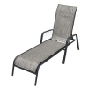 Rojaplast ZWC-52 fémből készült állítható kerti nyugágy, 194 cm - szürke ()