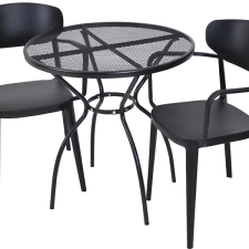 Rojaplast ZWMT-06 kerti asztal 1 + 2 kerti szék szett, MARE ARMCHAIR kerti bútor