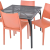Rojaplast ZWMT-90 kerti asztal 1 + 4 kerti szék szett, MOSK