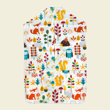  Rókás sárga oviszsák lakástextília