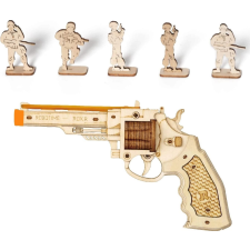 Rokr 3D fa puzzle Revolver Corsac M60, 102 darab puzzle, kirakós