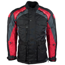 ROLEFF Motoros kabát Roleff Liverpool fekete-piros motoros kabát