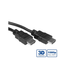 ROLINE 11.99.5548 HDMI - HDMI Kábel 20m Fekete kábel és adapter