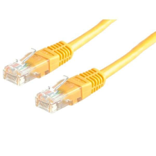 ROLINE 21.15.0562 hálózati kábel Sárga 5 M Cat5e U/UTP (UTP) kábel és adapter