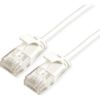 ROLINE 21.15.0985 RJ45 Hálózati kábel, patchkábel CAT 6A U/UTP 5.00 m Fehér Árnyékolatlan, Halogénmentes, Lángálló 1 db (21.15.0985)