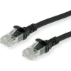 ROLINE 21.15.2552 RJ45 Hálózati kábel, patchkábel CAT 6 U/UTP 2.00 m Fekete Árnyékolatlan, Halogénmentes, Lángálló 1 db (JAB-3433298)