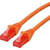 ROLINE 21.15.2574 RJ45 Hálózati kábel, patchkábel CAT 6 U/UTP 1.50 m Narancs Árnyékolatlan, Halogénmentes, Lángálló 1 db (21.15.2574)