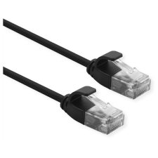 ROLINE 21.15.3955 Fekete 2 M Cat6a U/UTP (UTP) kábel és adapter