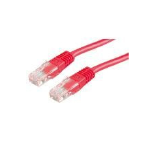 ROLINE CAT5e U-UTP Patch Cable 5m Red kábel és adapter
