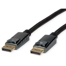 ROLINE DisplayPort 1.4 Összekötő Fekete 2m 11.04.5867 kábel és adapter