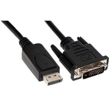 ROLINE DisplayPort - DVI interfész, árnyékolt, 2m kábel és adapter