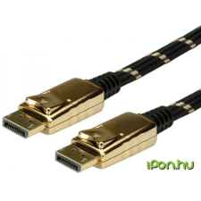 ROLINE DisplayPort Összekötő Arany 1m 11.04.5644-10 kábel és adapter
