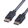 ROLINE DisplayPort v1.2 apa-apa kábel 5m fekete (11.04.5984-10) (11.04.5984-10)