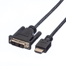 ROLINE DVI -> HDMI Monitor adatkábel 2m (11.04.5522) kábel és adapter