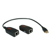 ROLINE - Extender USB2.0 - UTP CAT5 50m-ig kábel és adapter