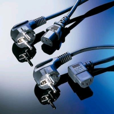 ROLINE Hálózati tápkábel 1,8m (19.08.1018) (19.08.1018) kábel és adapter