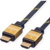 ROLINE HDMI Csatlakozókábel HDMI-A dugó, HDMI-A dugó 1.50 m Többszínű 11.04.5500 Standard HDMI HDMI kábel (JAB-4241399)