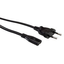 ROLINE IEC320 C7 - Euro Plug tápkábel 1.8 m (19.99.2096-100) (19.99.2096-100) kábel és adapter