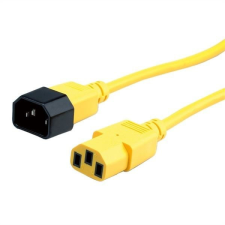 ROLINE IEC 320 C14 - C13 tápkábel 3m sárga (19.08.1532-25) kábel és adapter