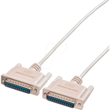 ROLINE KAB Roline DB25M/M 25c Printer switch kábel - 4,5m (JAB-756878) kábel és adapter