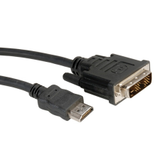 ROLINE kábel dvi - hdmi, 2m 11.04.5522-20 kábel és adapter