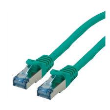 ROLINE Kábel S/FTP PATCH CAT6a LSOH, 2m, zöld - 21.15.2832-100 kábel és adapter