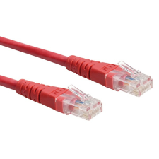 ROLINE kábel utp cat6, 0,3m, piros 21.15.1511-50 kábel és adapter
