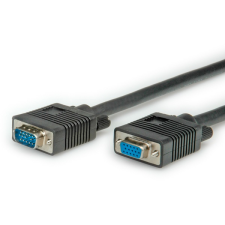 ROLINE - Kábel VGA Quality 15M/F 3m kábel és adapter