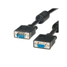 ROLINE Male/Female QUALITY Monitor hosszabbító kábel 3m (11.04.5303-20) kábel és adapter