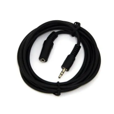 ROLINE OEM Jack 3,5mm M/F audio kábel hosszabbító 5m kábel és adapter