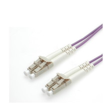 ROLINE - optikai patch kábel LC/LC 0,5m OM4 - 21.15.8750-10 kábel és adapter