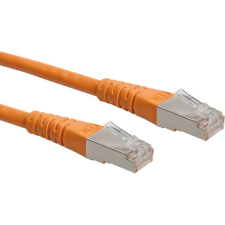 ROLINE Patch kábel S/FTP CAT6 (PiMF), 1m, narancssárga (21.15.1337) kábel és adapter