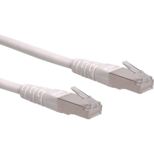 ROLINE Patch kábel S/FTP CAT6 (PiMF), 2m, fehér (21.15.1346) kábel és adapter