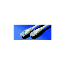ROLINE Patch kábel, UTP, CAT6, 2m, szürke kábel és adapter