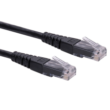 ROLINE patch kábel utp cat6, 5m, fekete 21.15.1565-50 kábel és adapter