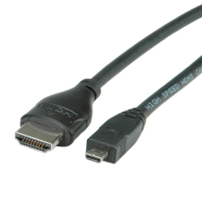 ROLINE Roline HDMI - Mini HDMI Ethernet Kábel 2m audió/videó kellék, kábel és adapter