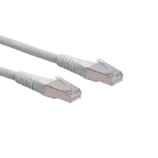 ROLINE S/FTP CAT6 Patch kábel 1m Szürke (21.15.0831-100) kábel és adapter