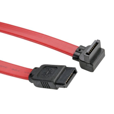 ROLINE SATA adatkábel L-csatlakozó 90 fokos 1.0m (11.03.1561) kábel és adapter
